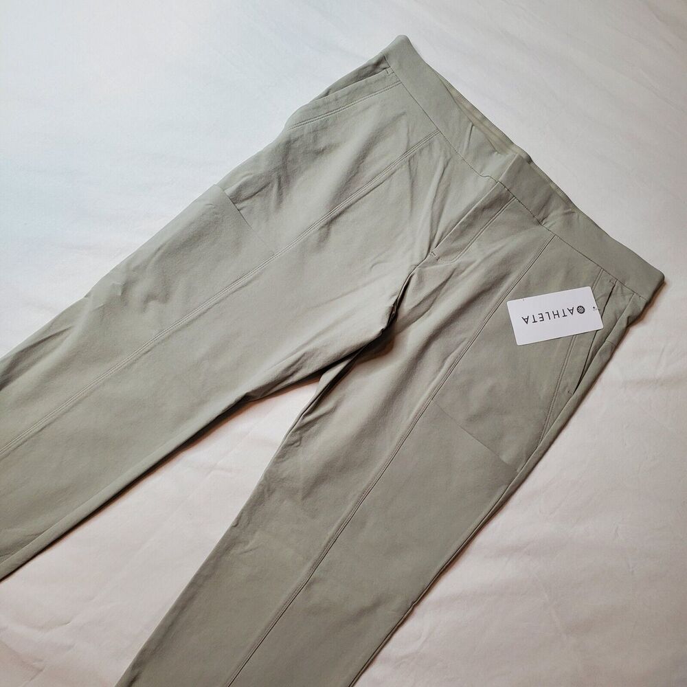 Athleta Womens Size 16 NWT Wander Stash Skinny Pant High Waist Gray 353676